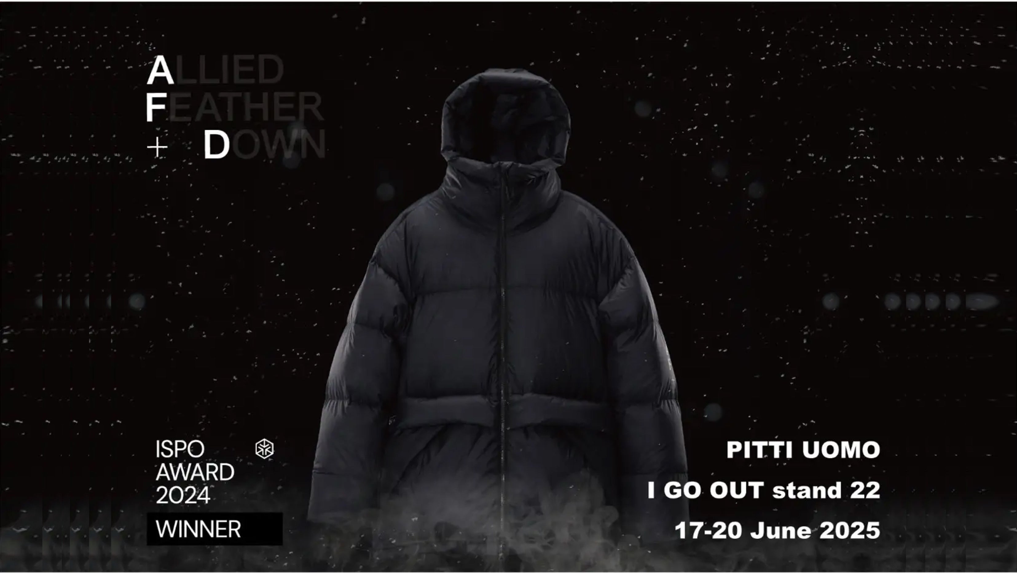 ALLIED FEATHER + DOWN、Pitti Uomo 108への出展を成功裏に終了