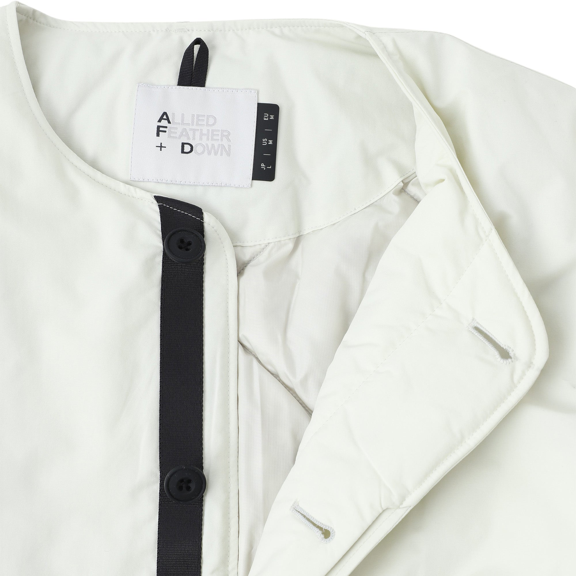 Backquilting Long Down Coat